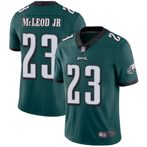 Men Philadelphia Eagles #23 Rodney McLeod Midnight Green Team Color Vapor Untouchable NFL Jersey Limited